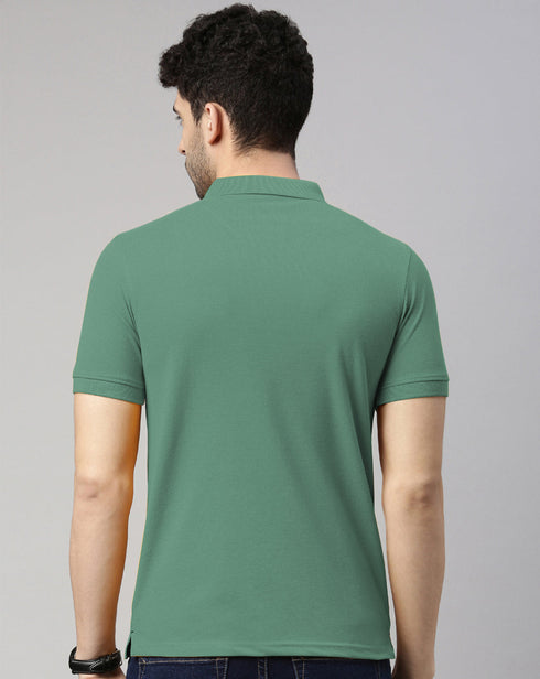 Dusty Green Polo T-Shirt